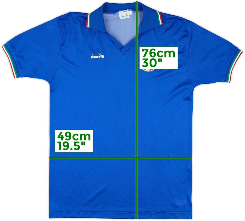 1986-88 Italy Home Shirt - 5/10 - (M)
