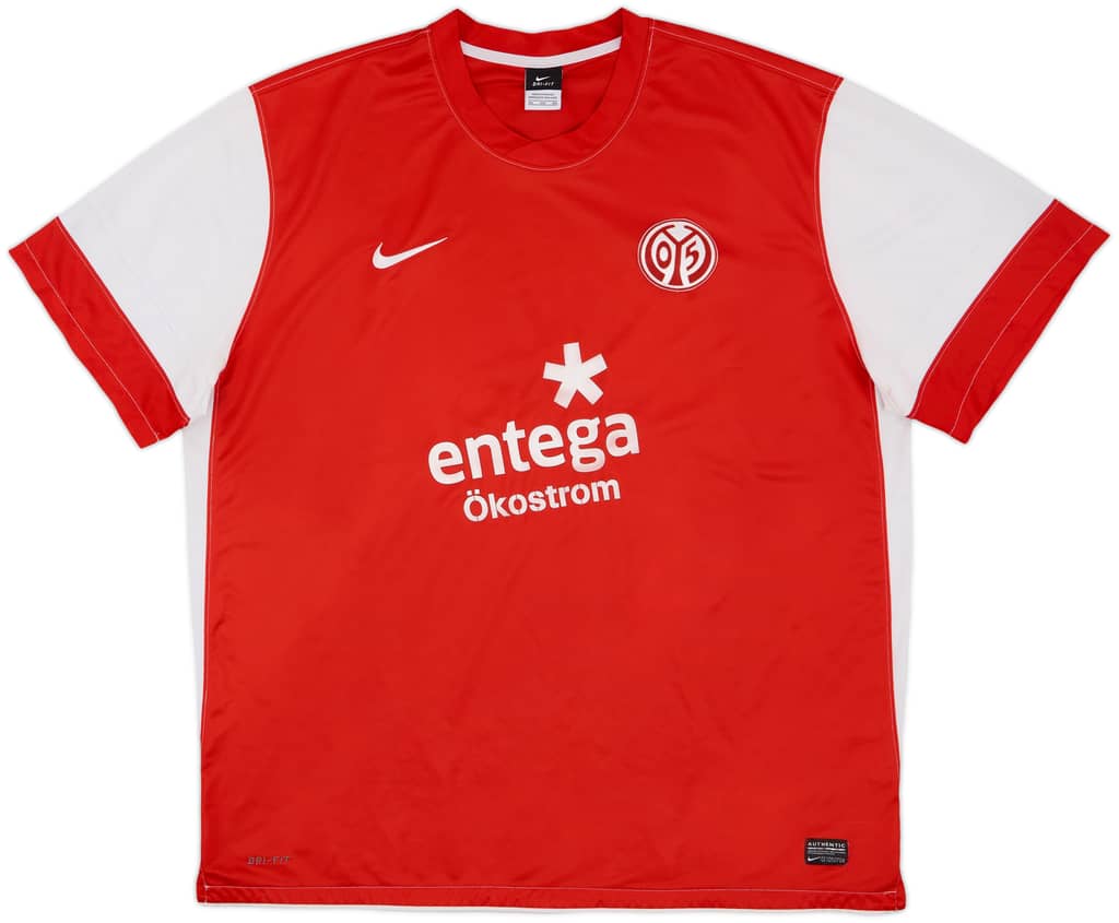 2011-12 FSV Mainz Home Shirt - 8/10 - (3XL)