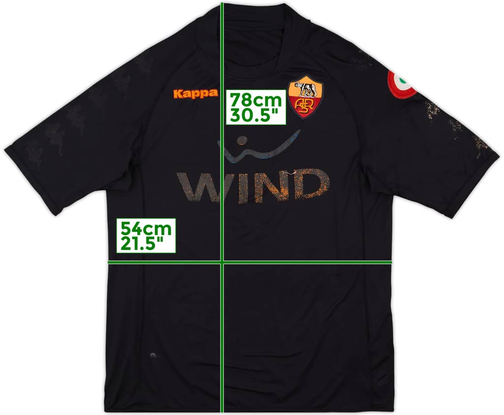 2008-09 Roma Third Shirt - 3/10 - (XXL)