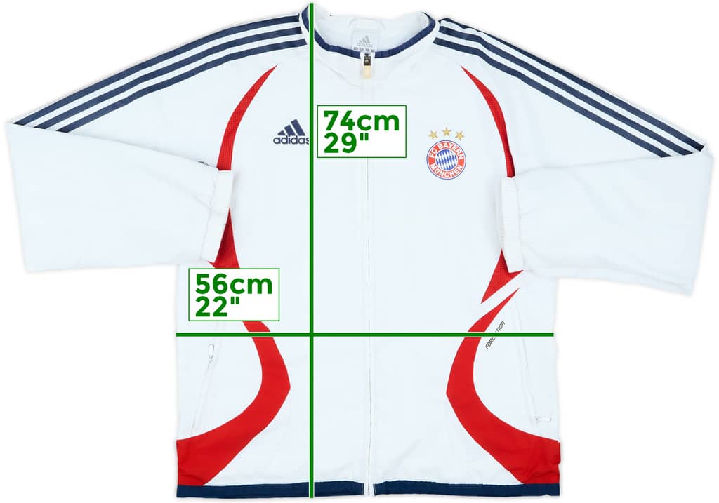 2006-07 Bayern Munich adidas Formotion Track Jacket - 7/10 - (M/L)
