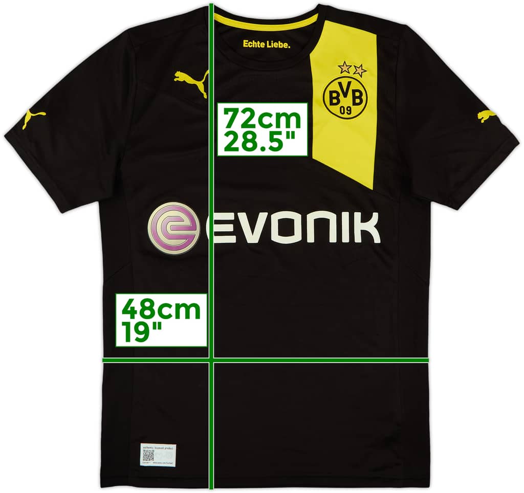 2012-13 Borussia Dortmund Away Shirt - 6/10 - (M)