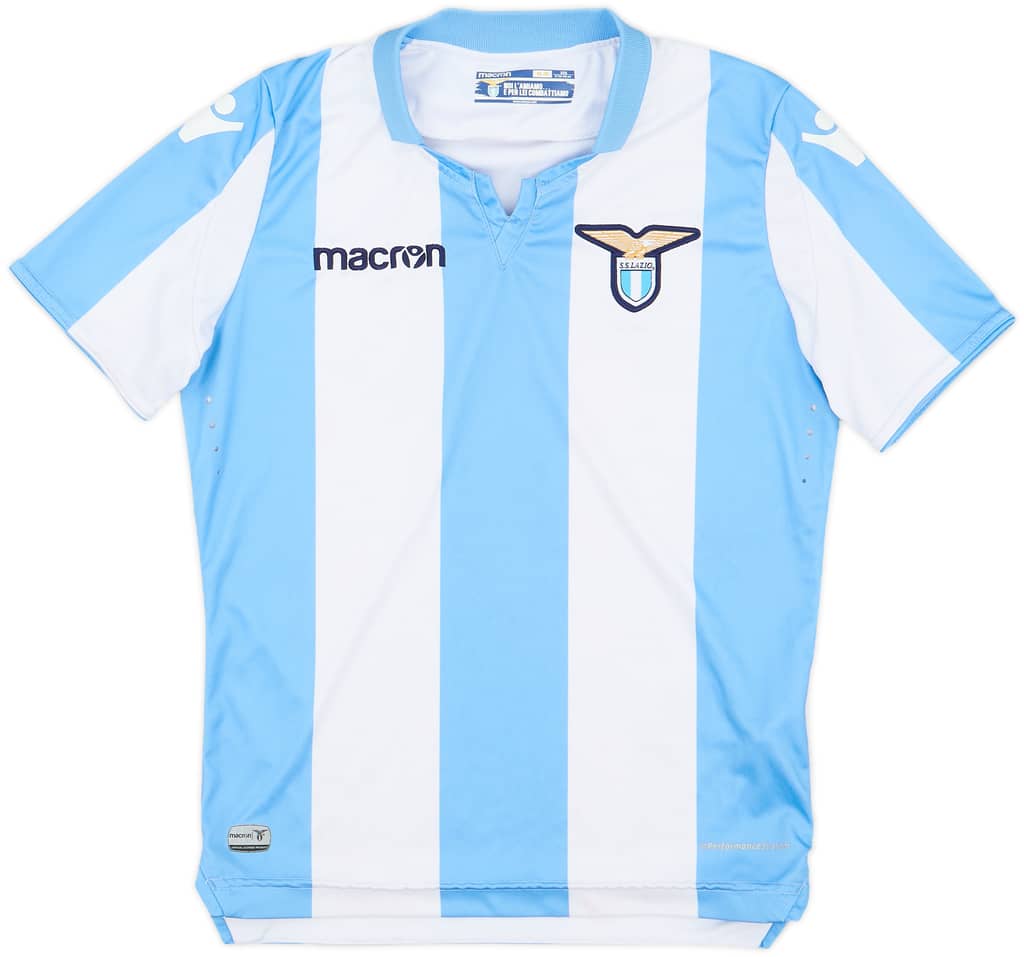 2017-18 Lazio Away Shirt - 7/10 - (7-8 Years)