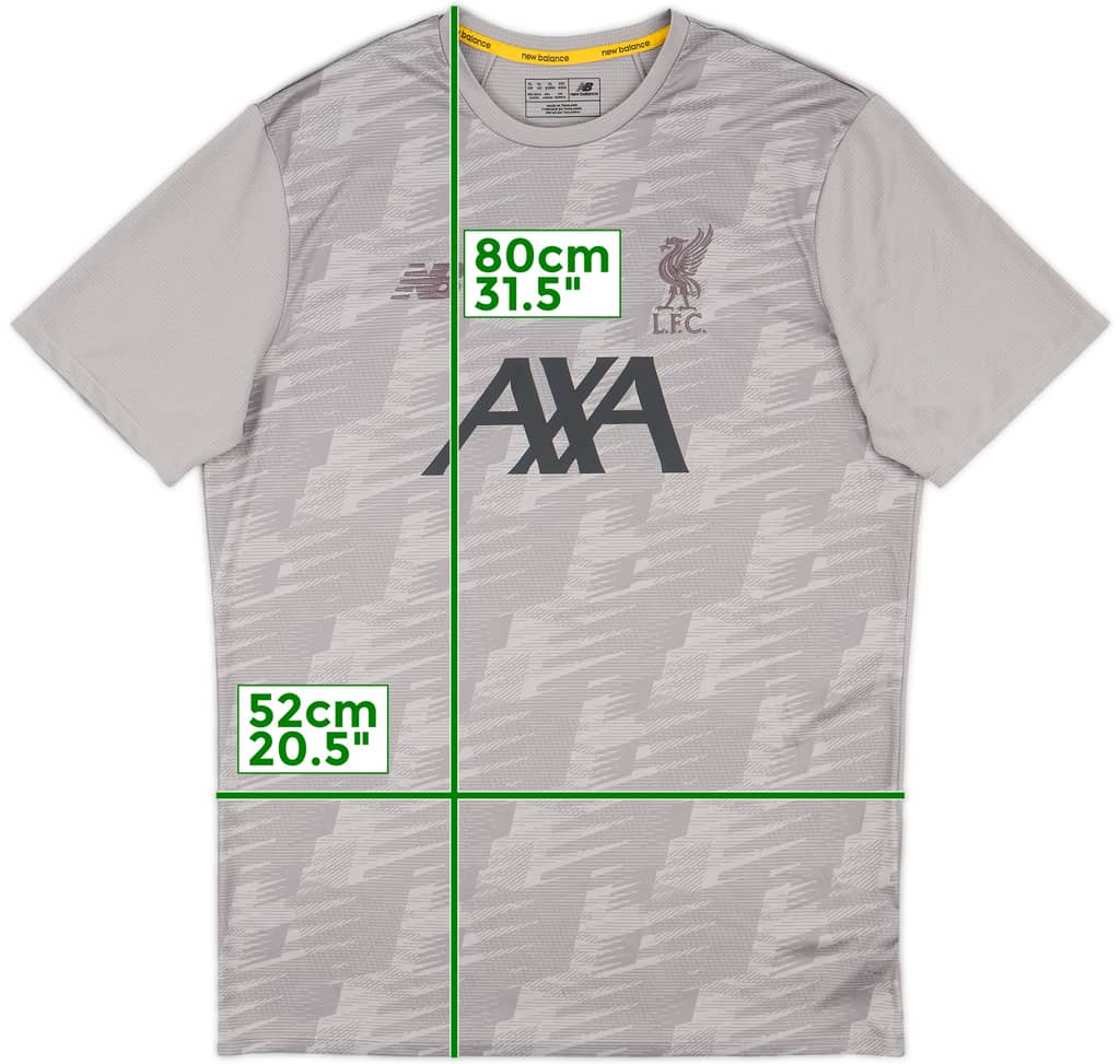 2019-20 Liverpool New Balance Training Shirt - 10/10 - (XL)