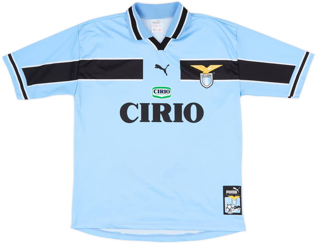 1998-00 Lazio Basic Home Shirt - 8/10 - (L)