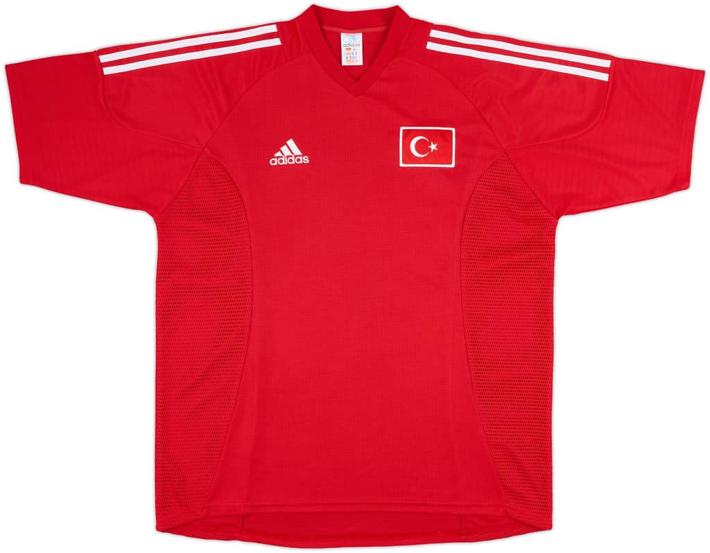 2002-03 Turkey Home Shirt - 9/10 - (L)