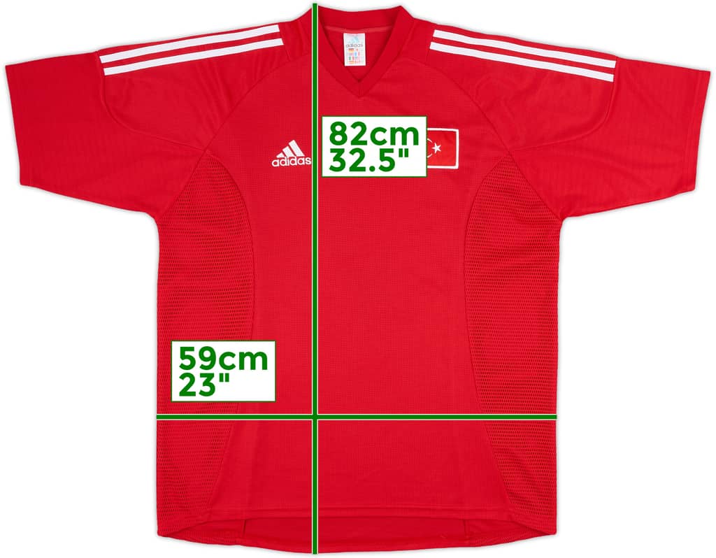 2002-03 Turkey Home Shirt - 9/10 - (L)