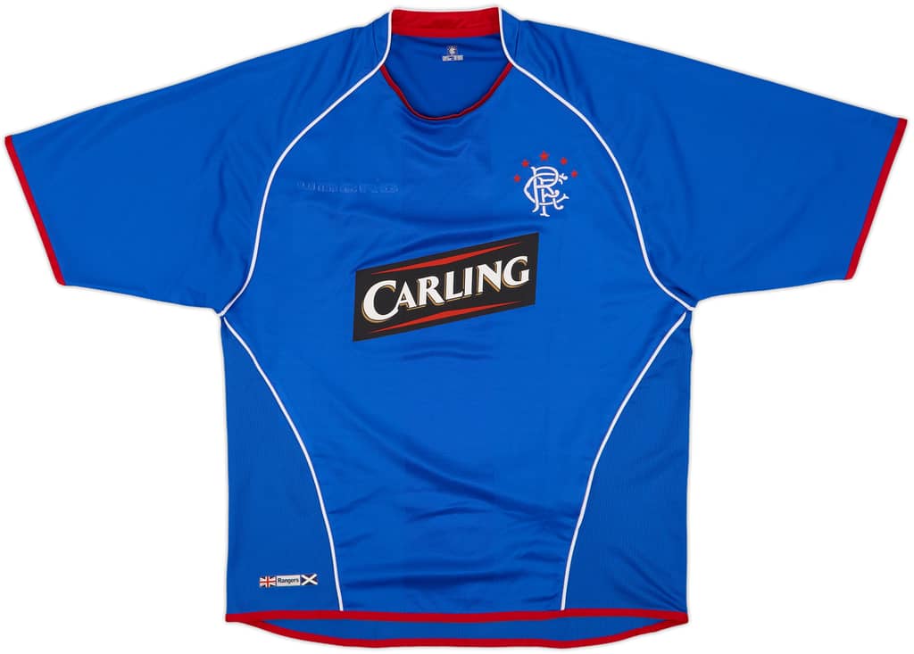 2005-06 Rangers Home Shirt - 3/10 - (L)