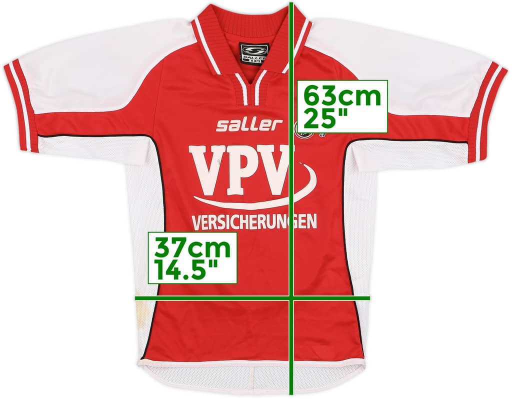 2002-03 FC Koln Home Shirt - 7/10 - (XXS)