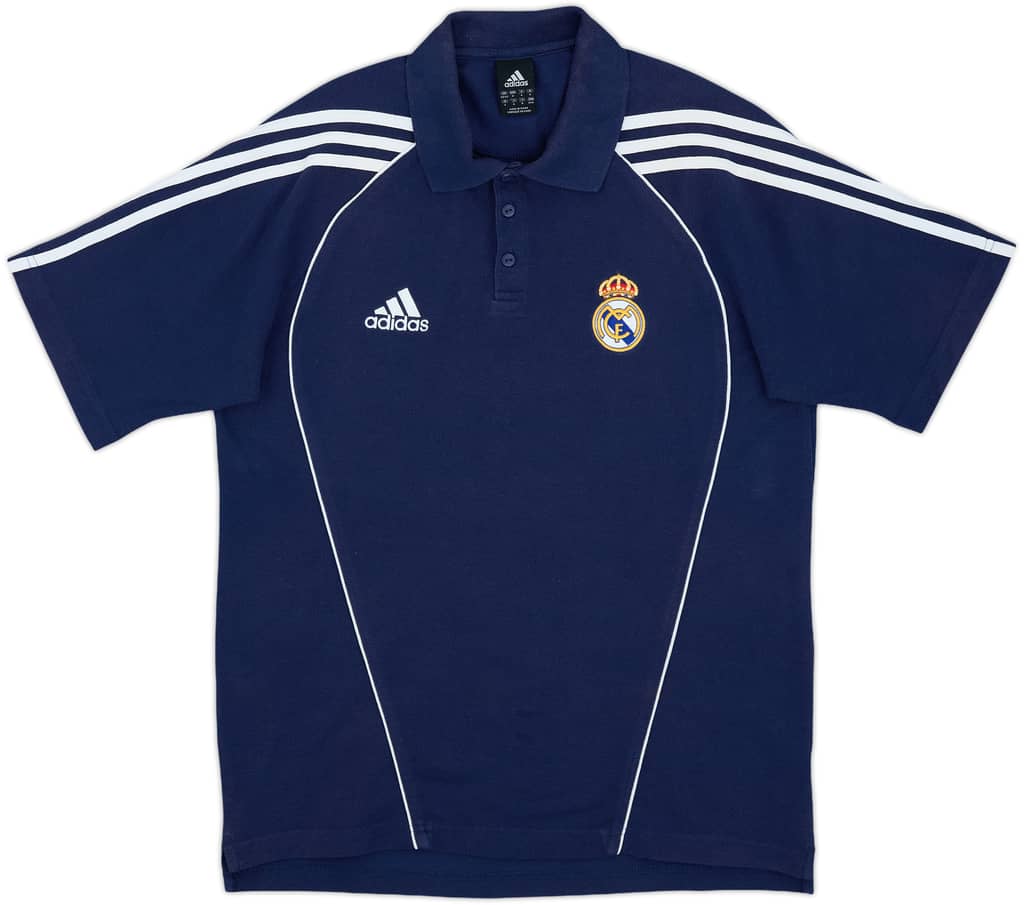 2005-06 Real Madrid adidas Polo Shirt - 8/10 - (M/L)