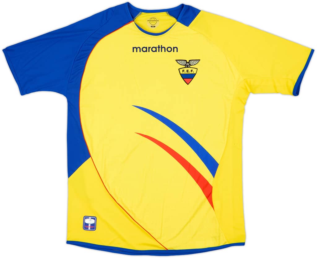 2006-07 Ecuador Home Shirt - 6/10 - (S)