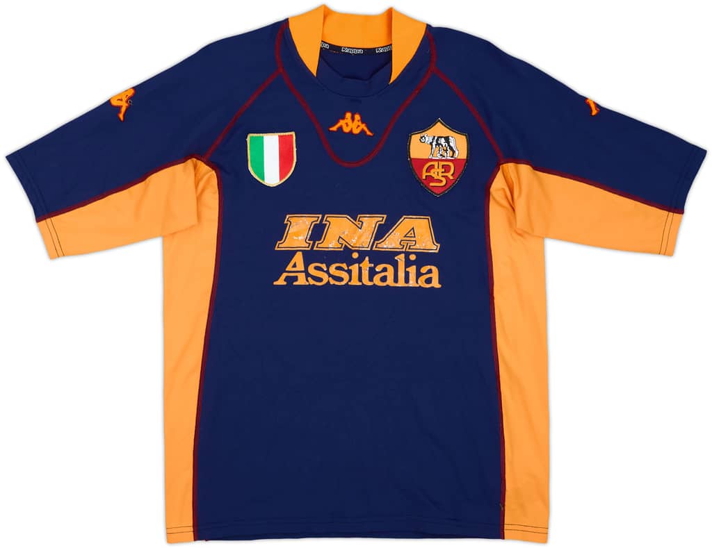 2001-02 Roma Third Shirt - 5/10 - (XL)