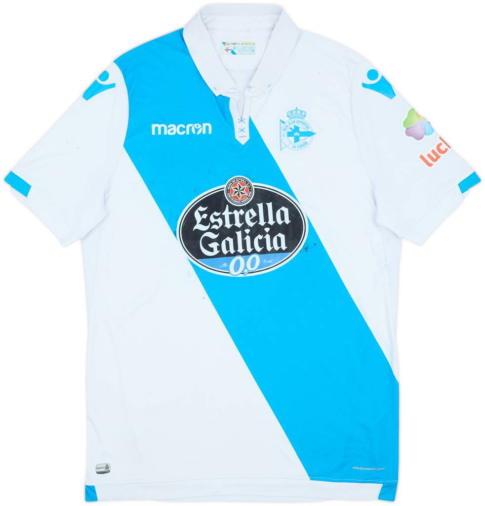 2014-15 Deportivo de La Coruna Away Shirt - 4/10 - (XXL)