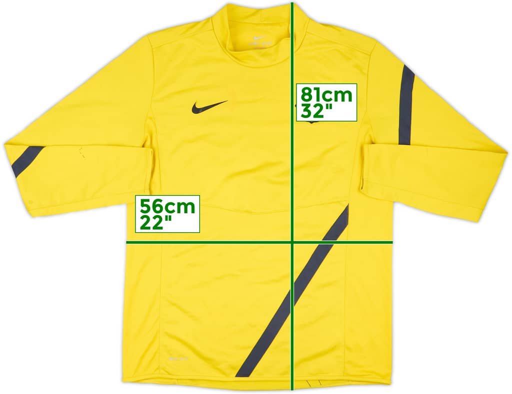 2011-12 Barcelona Nike Drill Top - 7/10 - (L)