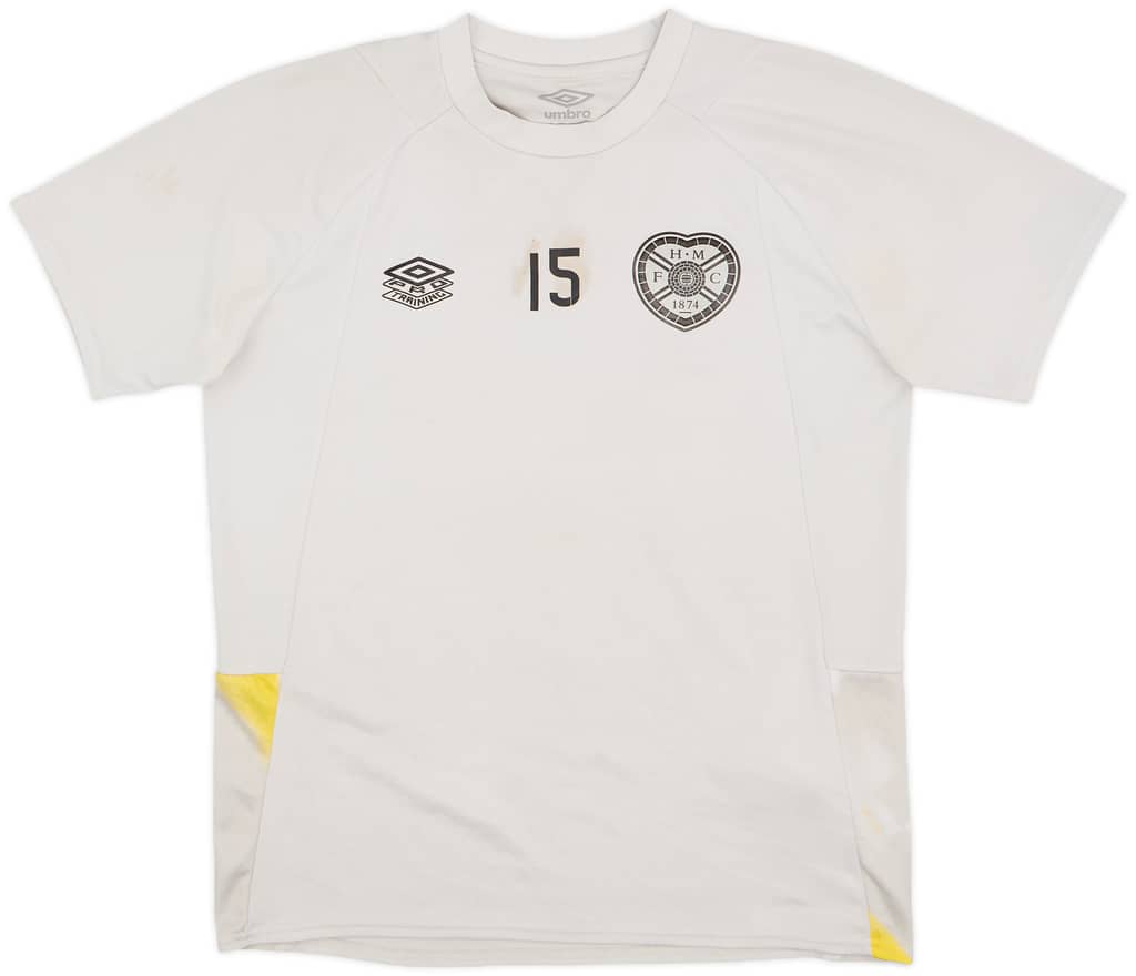 2018-19 Hearts Umbro Player Issue Training Shirt #15 - 6/10 - (S)