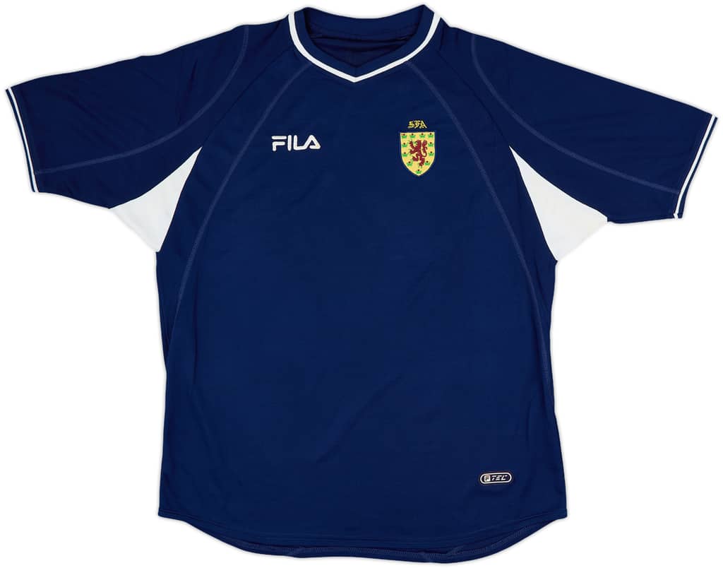 2000-02 Scotland Home Shirt - 7/10 - (L)