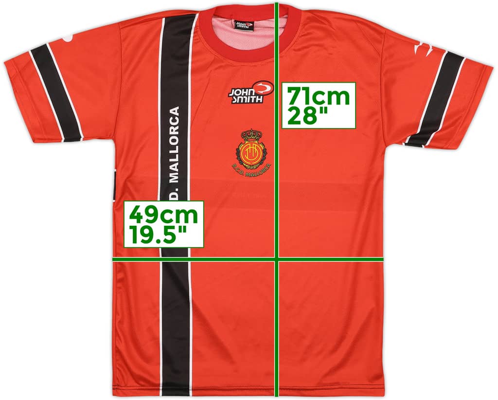 2002-03 Mallorca John Smith Training Shirt - 8/10 - (L)