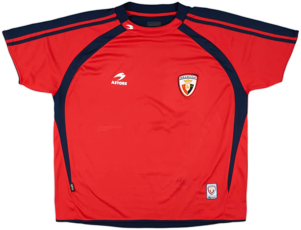 2006-07 Osasuna Astore Training Shirt - 8/10 - (XL)