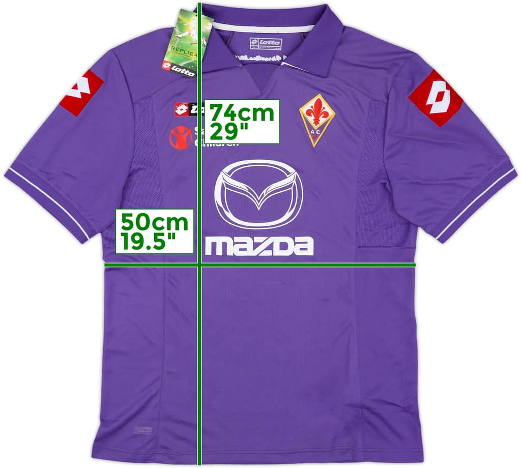 2011-12 Fiorentina Home Shirt (L)