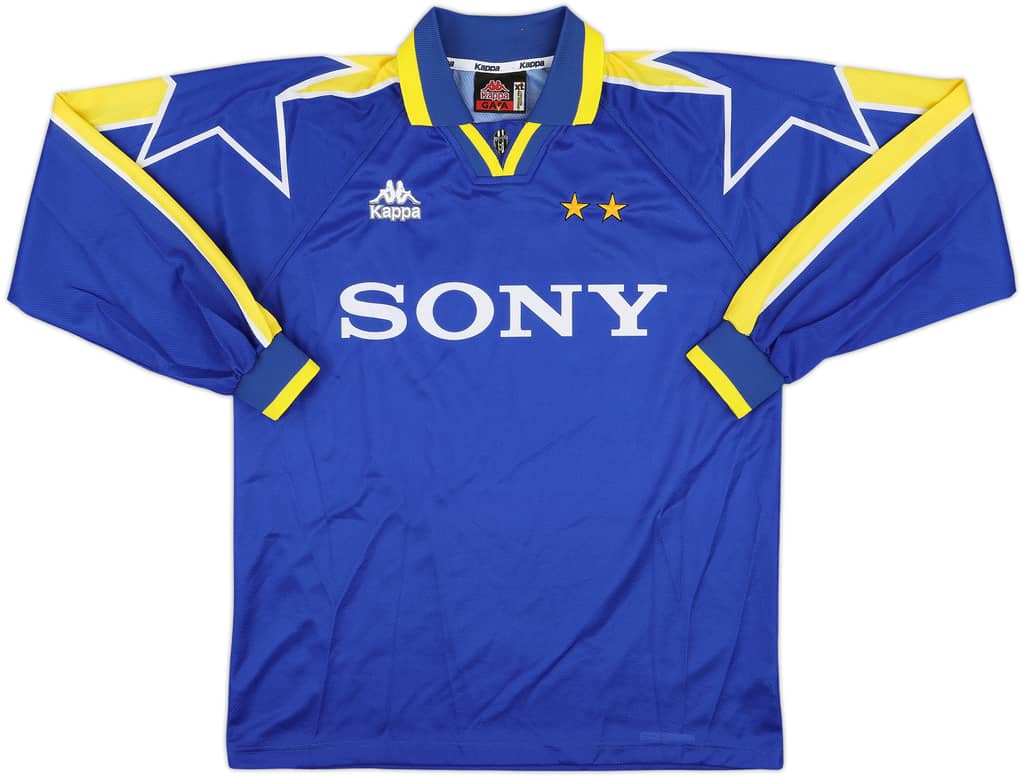 1996-97 Juventus Away L/S Shirt - 10/10 - (XL)