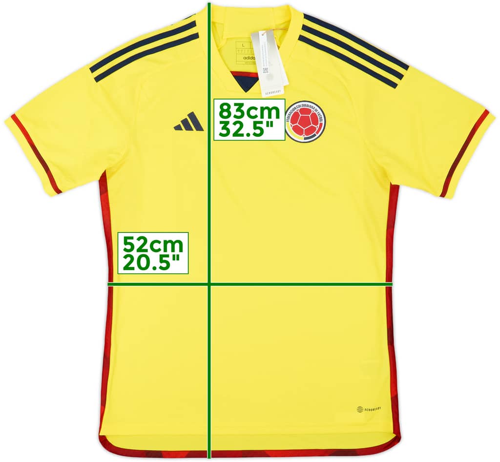2022-23 Colombia Home Shirt (L)