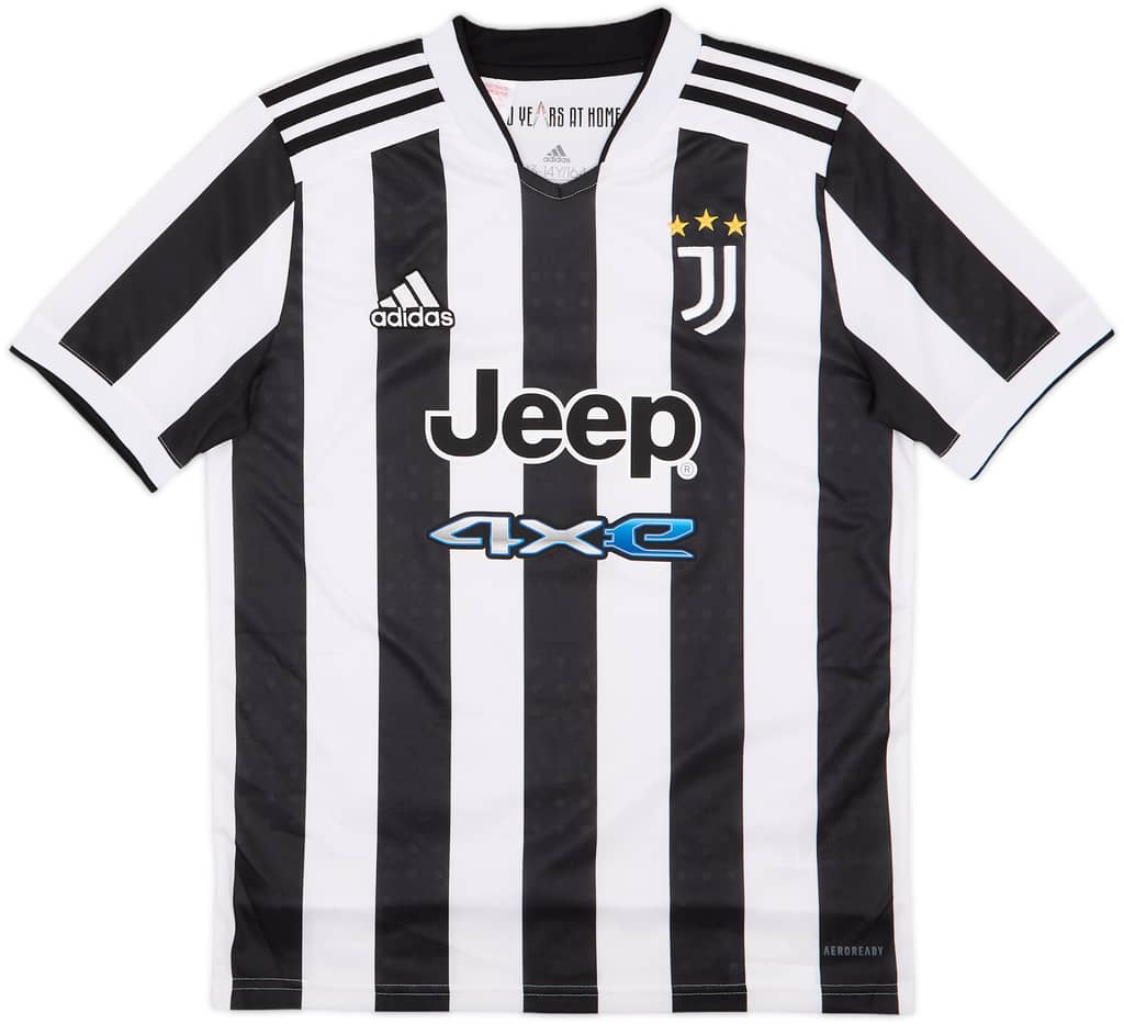 2021-22 Juventus Home Shirt - 8/10 - (L.Boys)
