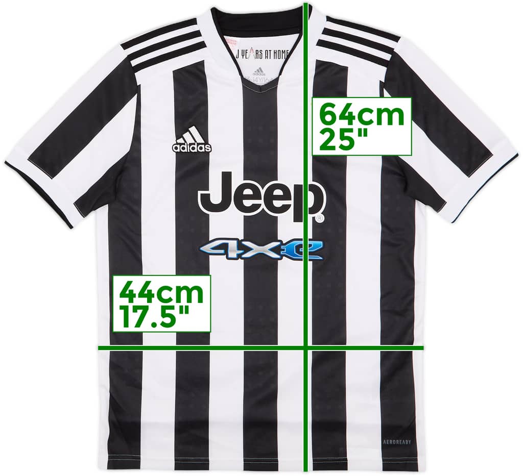2021-22 Juventus Home Shirt - 8/10 - (L.Boys)