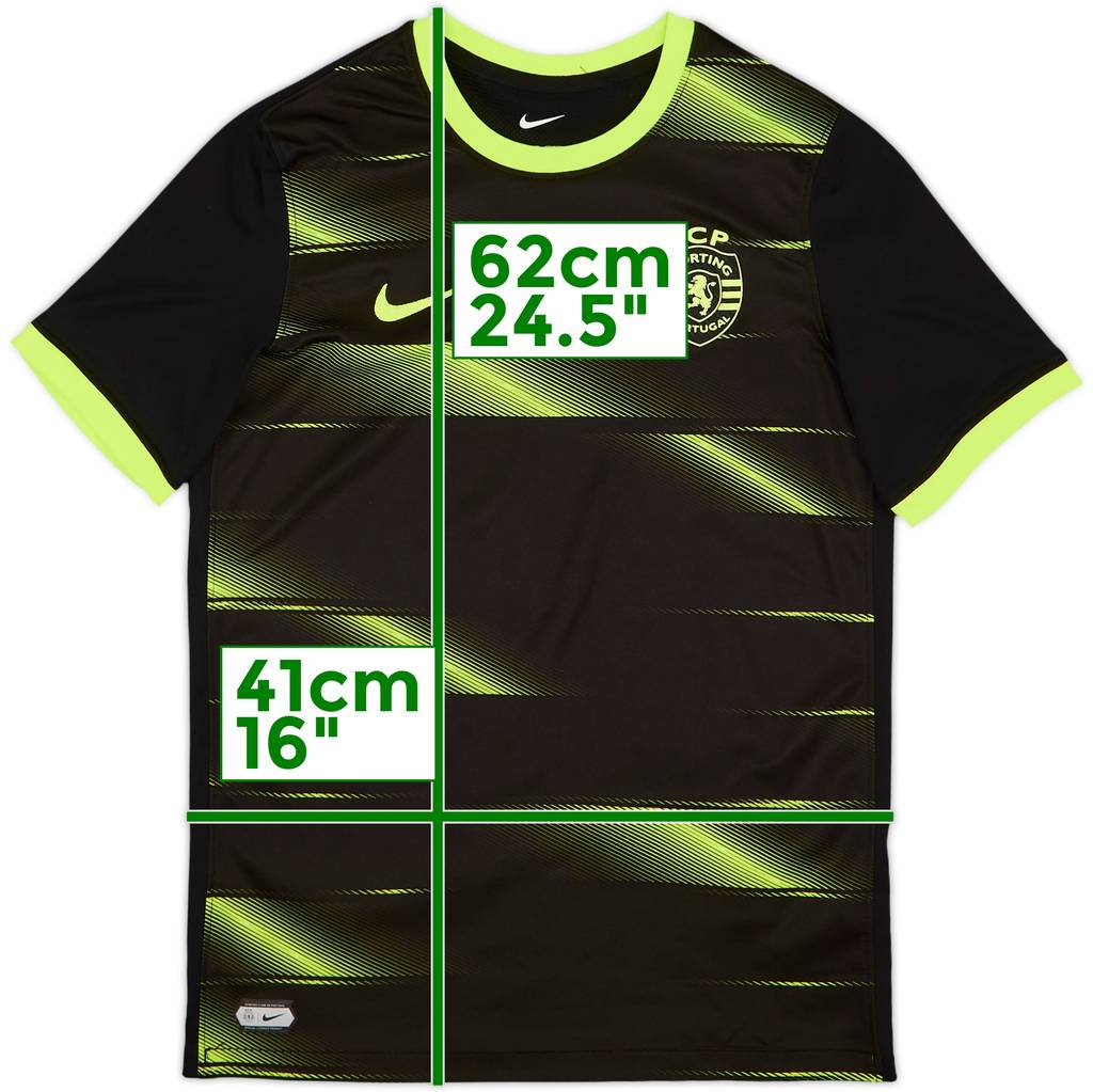 2022-23 Sporting CP Nike Training Shirt - 9/10 - (L.Boys)
