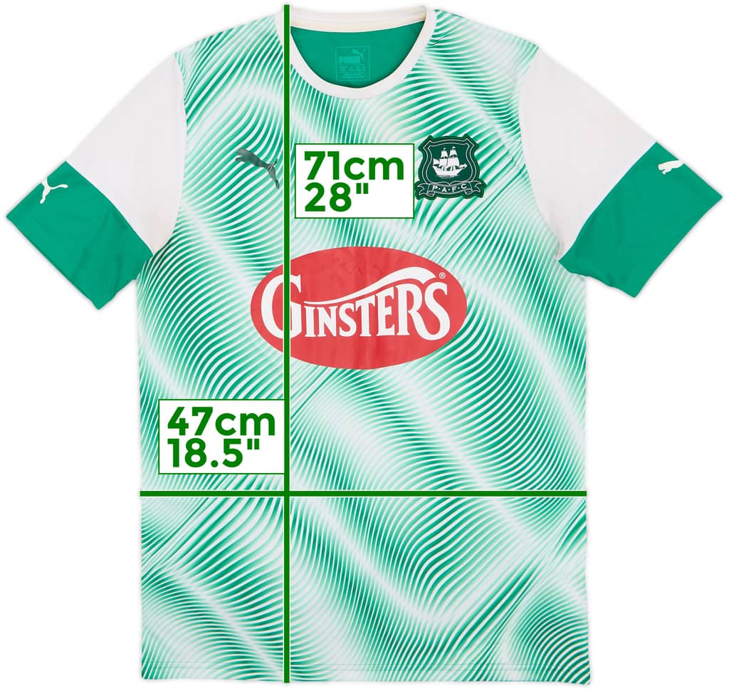 2019-20 Plymouth Away Shirt - 8/10 - (M)