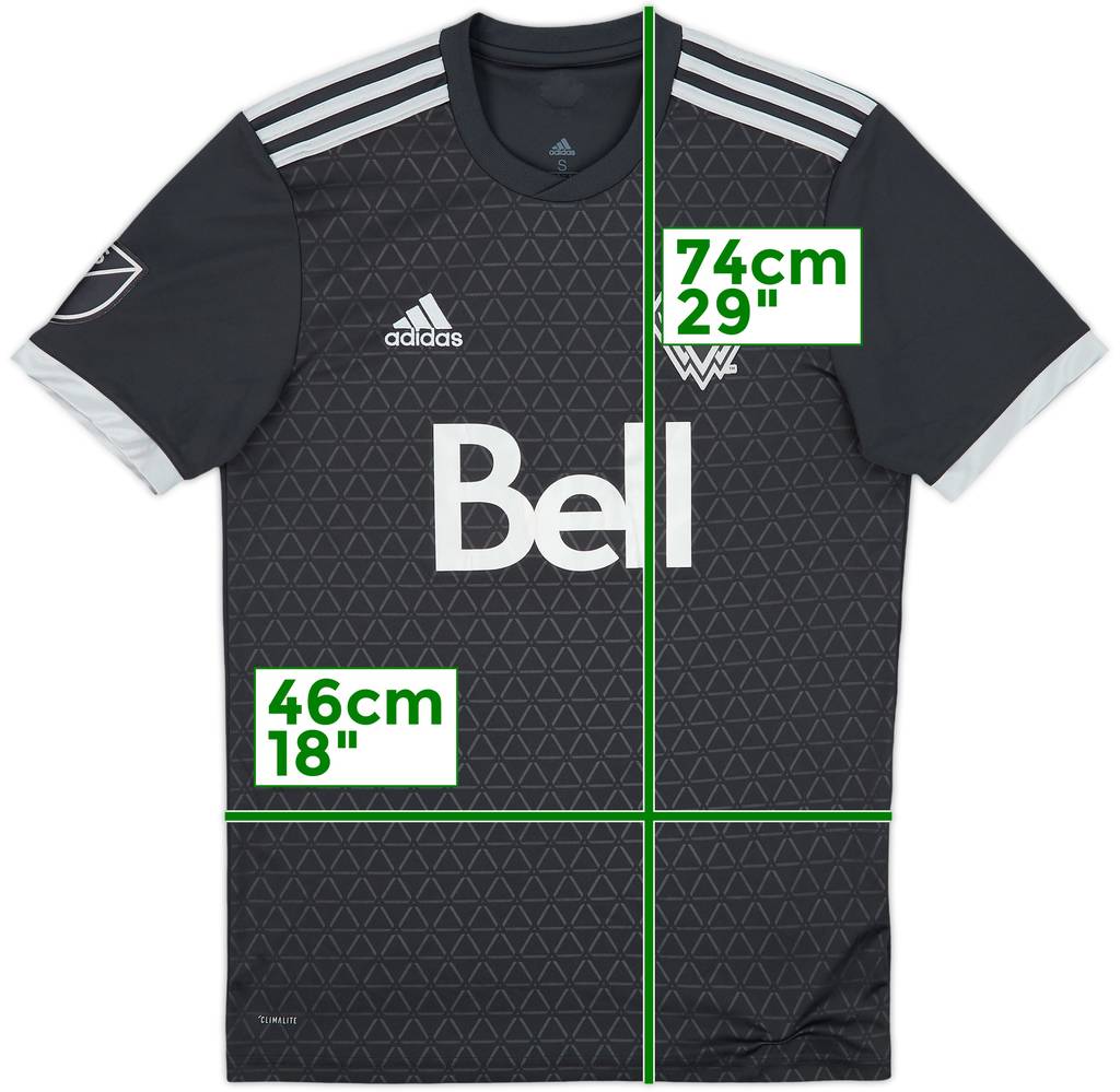 2017-19 Vancouver Whitecaps Away Shirt - 9/10 - (S)