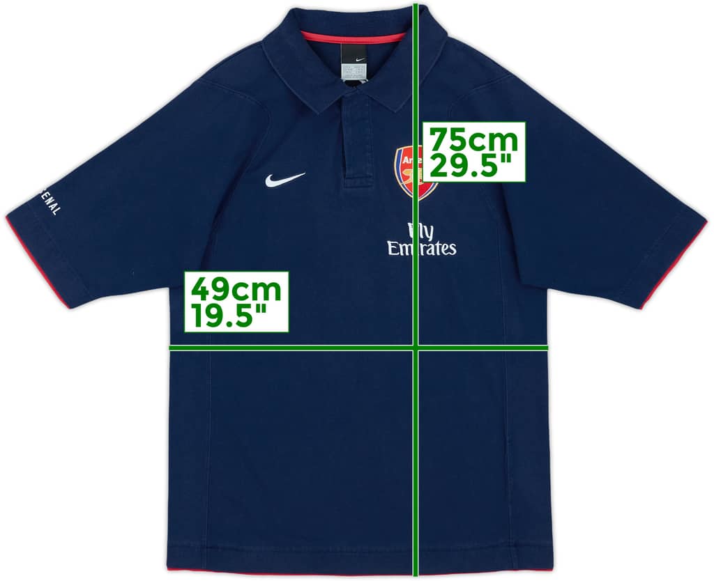 2006-07 Arsenal Nike Polo Shirt - 9/10 - (M)