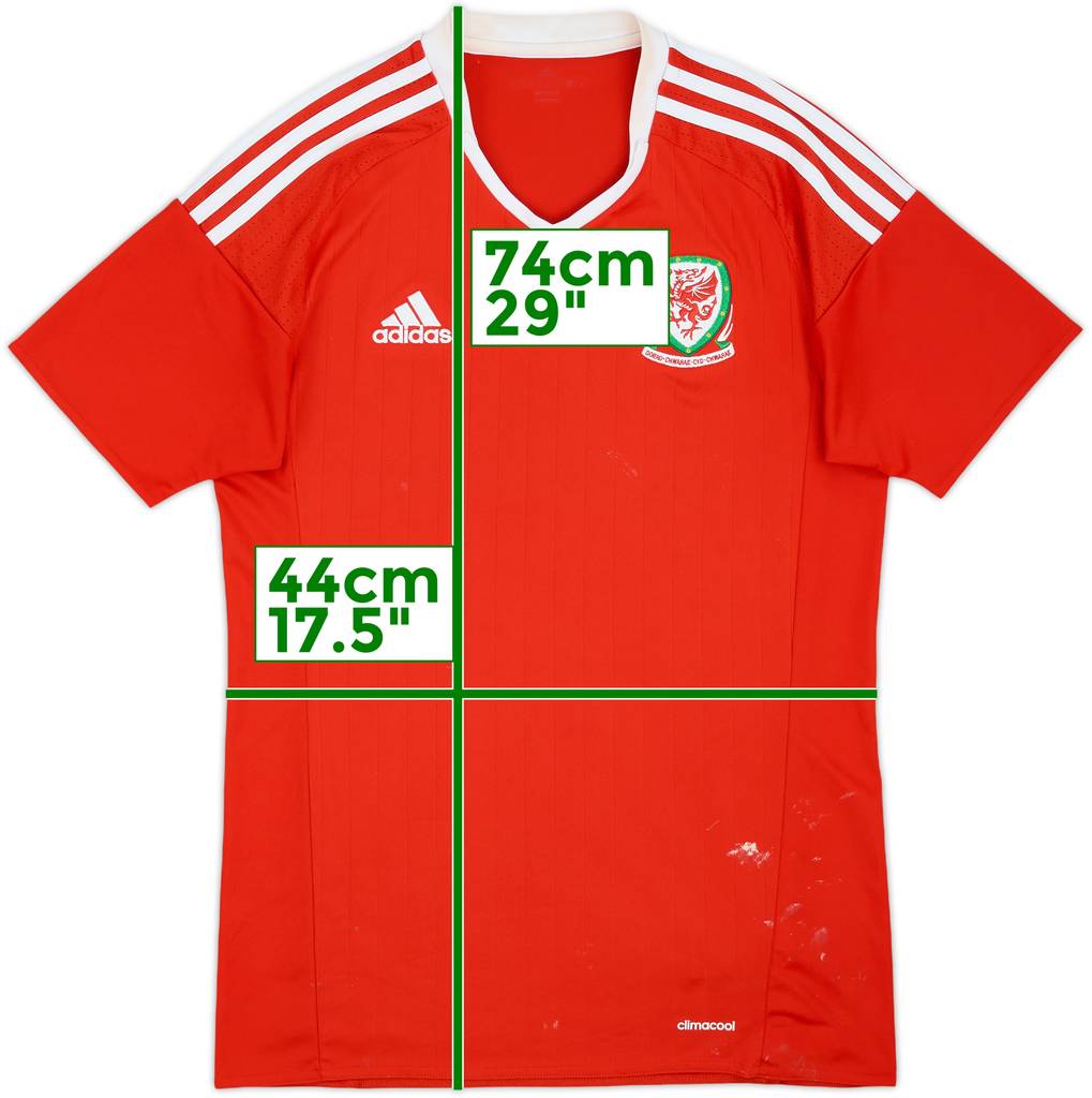 2016-17 Wales Home Shirt - 6/10 - (S)