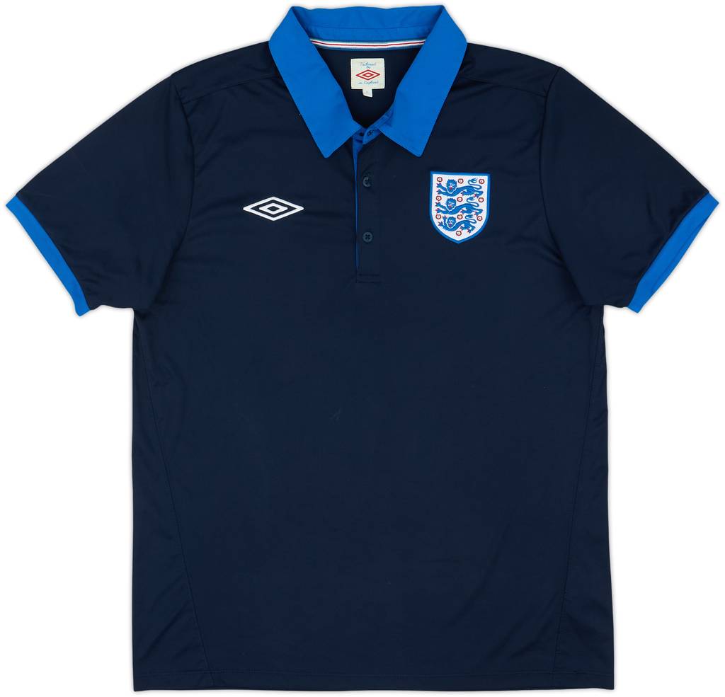 2010-11 England Umbro Polo Shirt - 5/10 - (L)