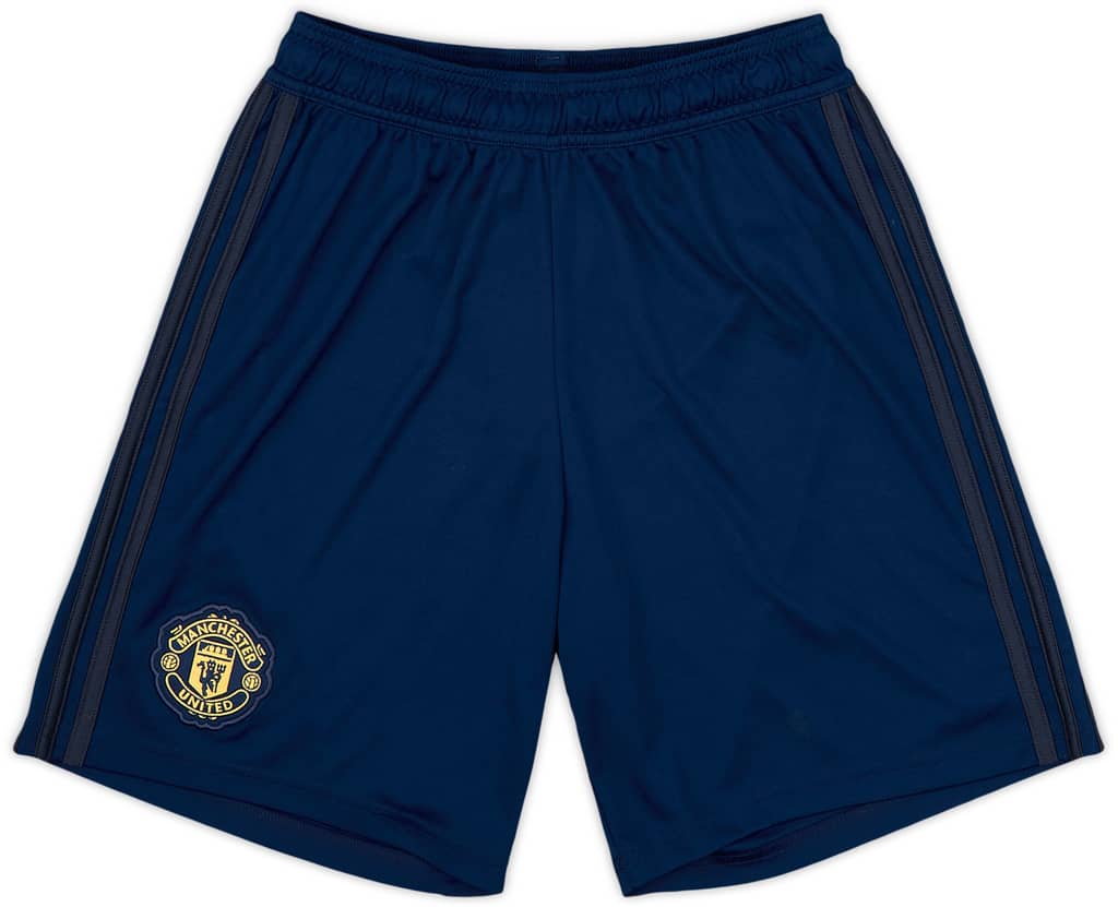 2018-19 Manchester United Third Shorts - 8/10 - (S)