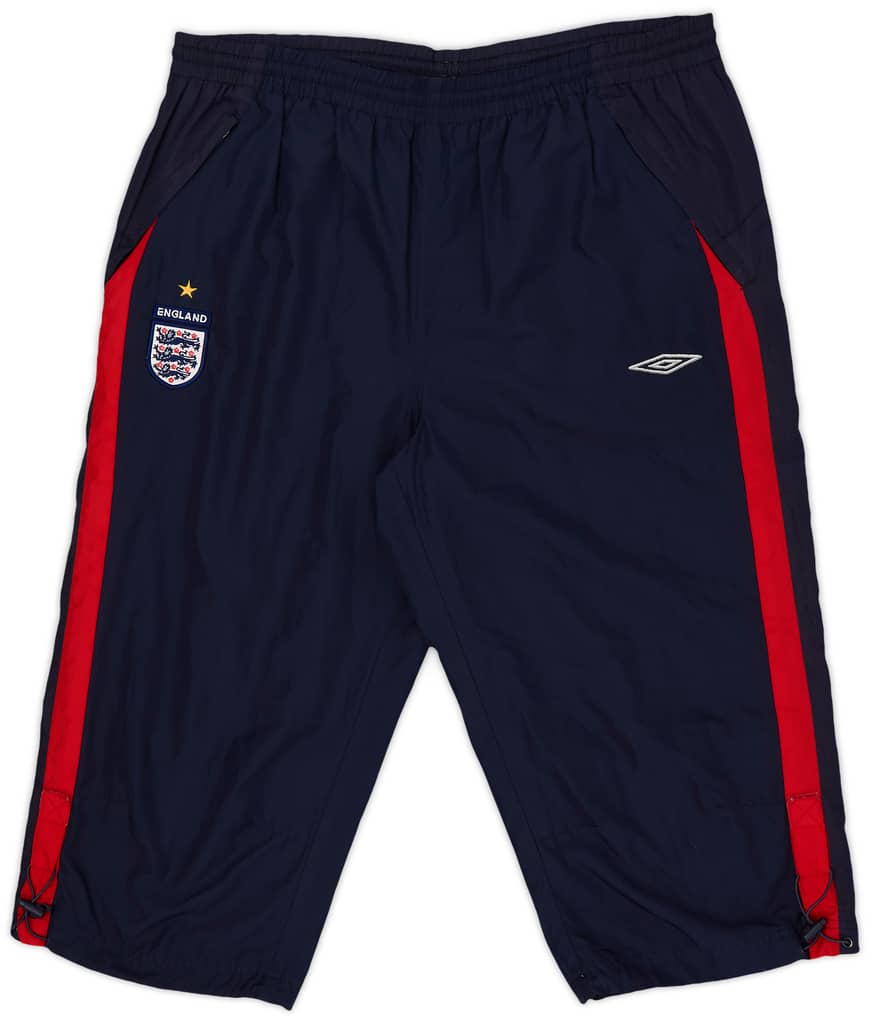2006-08 England Umbro 3/4 Training Pants - 7/10 - (L)