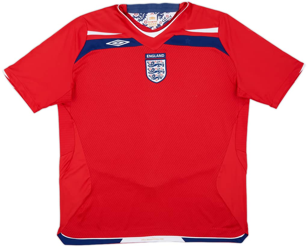 2008-10 England Away Shirt - 5/10 - (XXL)