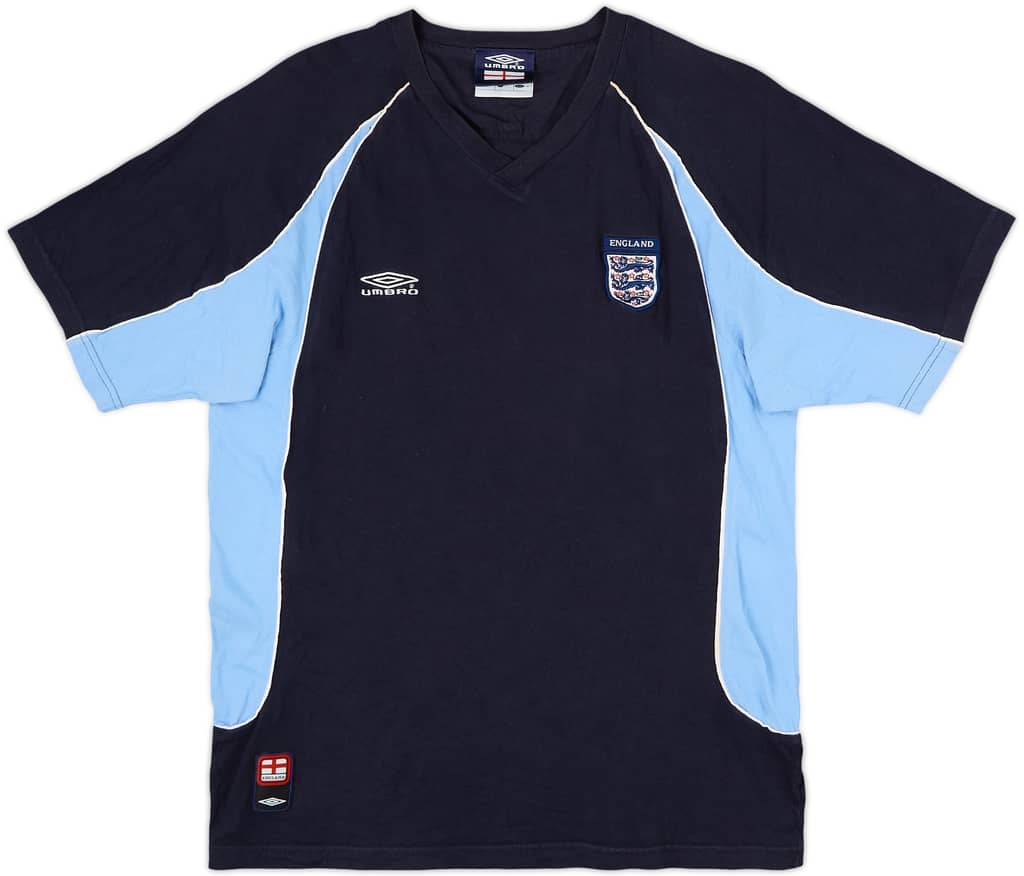 2000-02 England Umbro Training Shirt - 8/10 - (L)