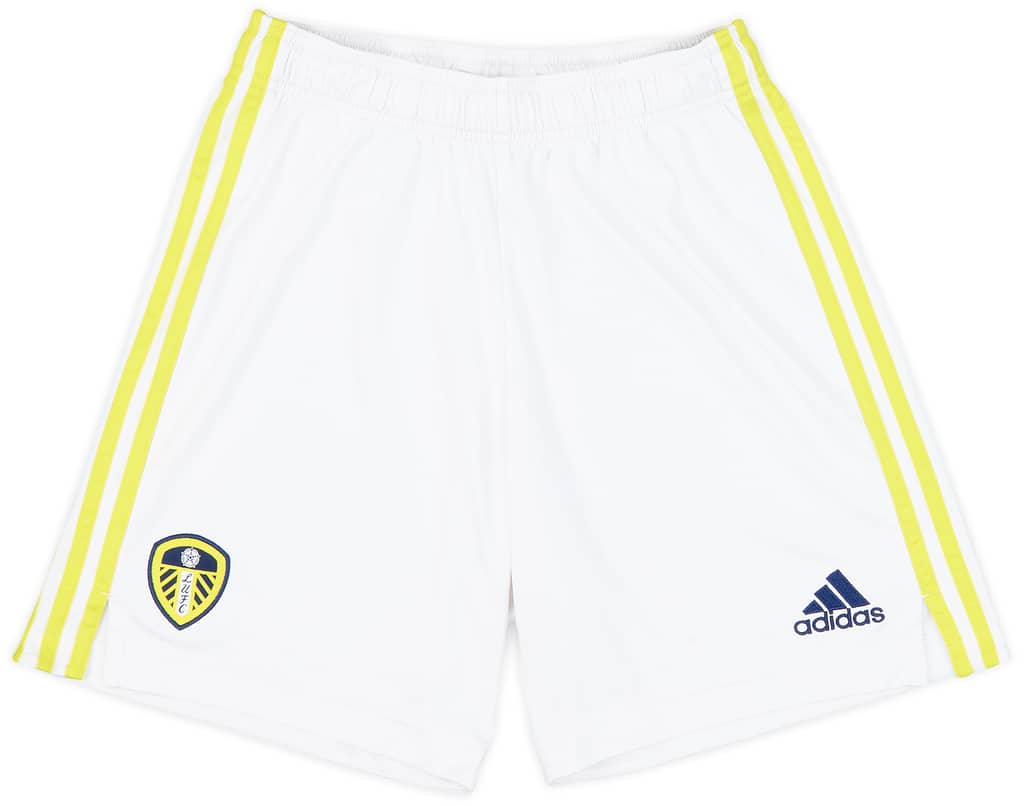 2021-22 Leeds United Home Shorts - 7/10 - (S)