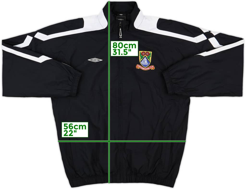 2008-09 Morcambe Umbro Track Jacket - 8/10 - (L)
