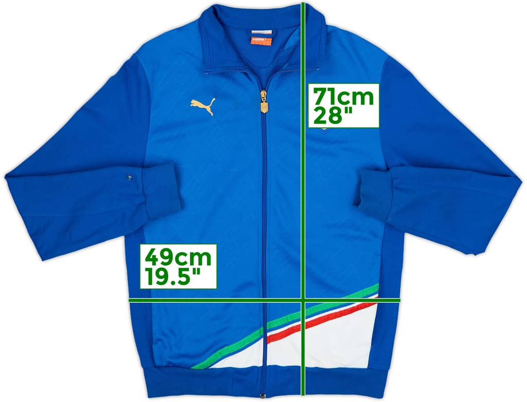 2010-12 Italy Puma Track Jacket - 8/10 - (M)