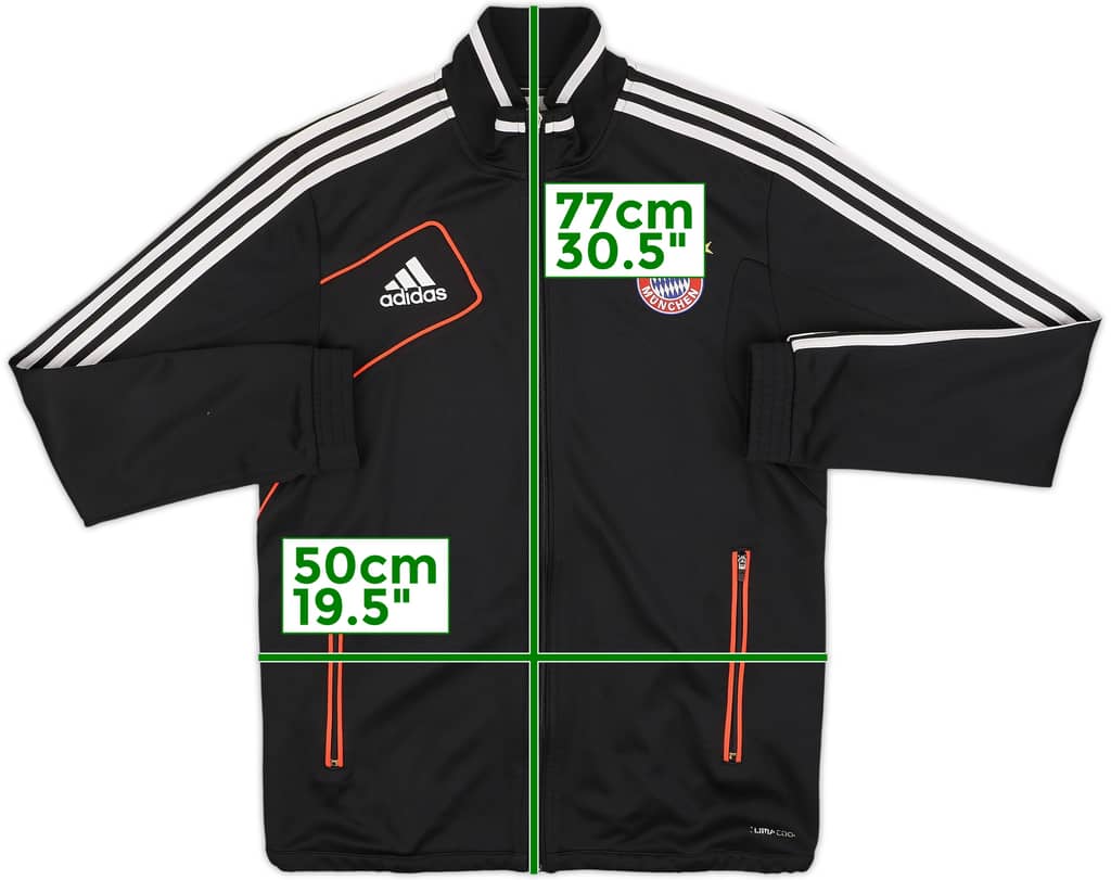 2012-13 Bayern Munich adidas Track Jacket - 8/10 - (S)