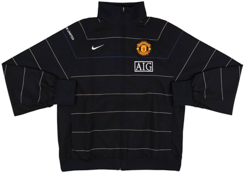 2008-09 Manchester United Nike Track Jacket - 7/10 - (M)