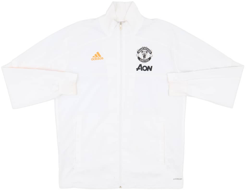2020-21 Manchester United adidas Track Jacket - 8/10 - (L)