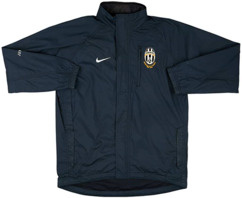 2005-06 Juventus Nike Hooded Rain Jacket - 7/10 - (S)