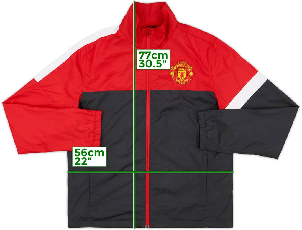 2014-15 Manchester United Nike Track Jacket - 5/10 - (L)