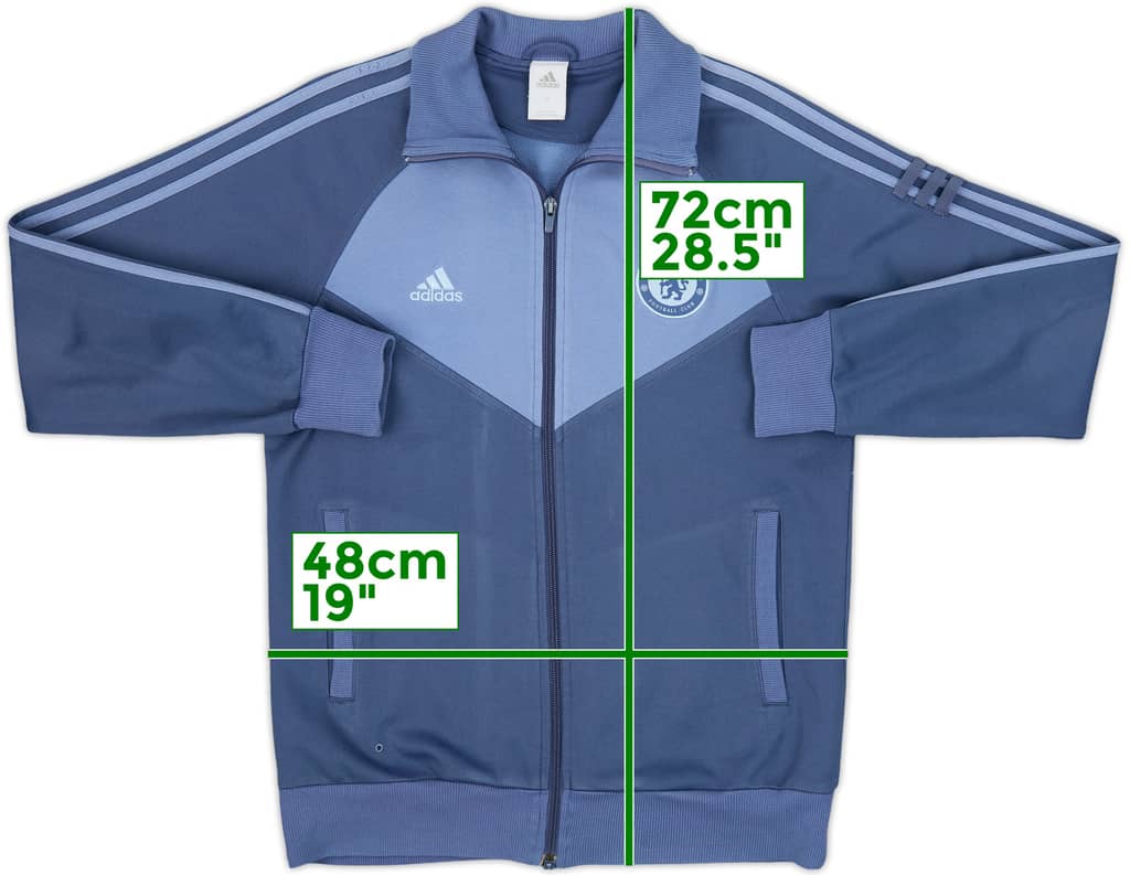 2007-08 Chelsea adidas Track Jacket - 8/10 - (M)