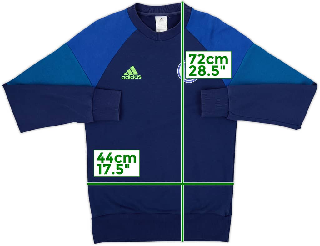 2016-17 Schalke adidas Sweat Top - 8/10 - (S)