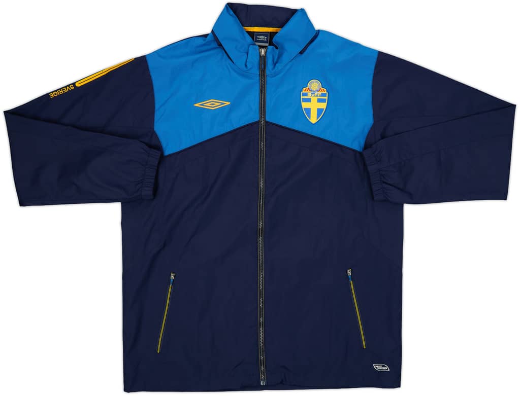 2008-10 Sweden Umbro Hooded Track Jacket - 8/10 - (L)