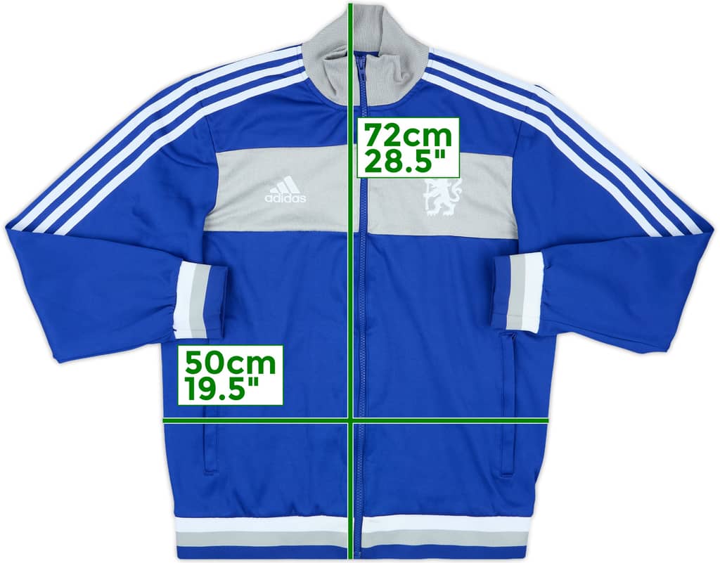 2015-16 Chelsea adidas Track Jacket - 8/10 - (M)