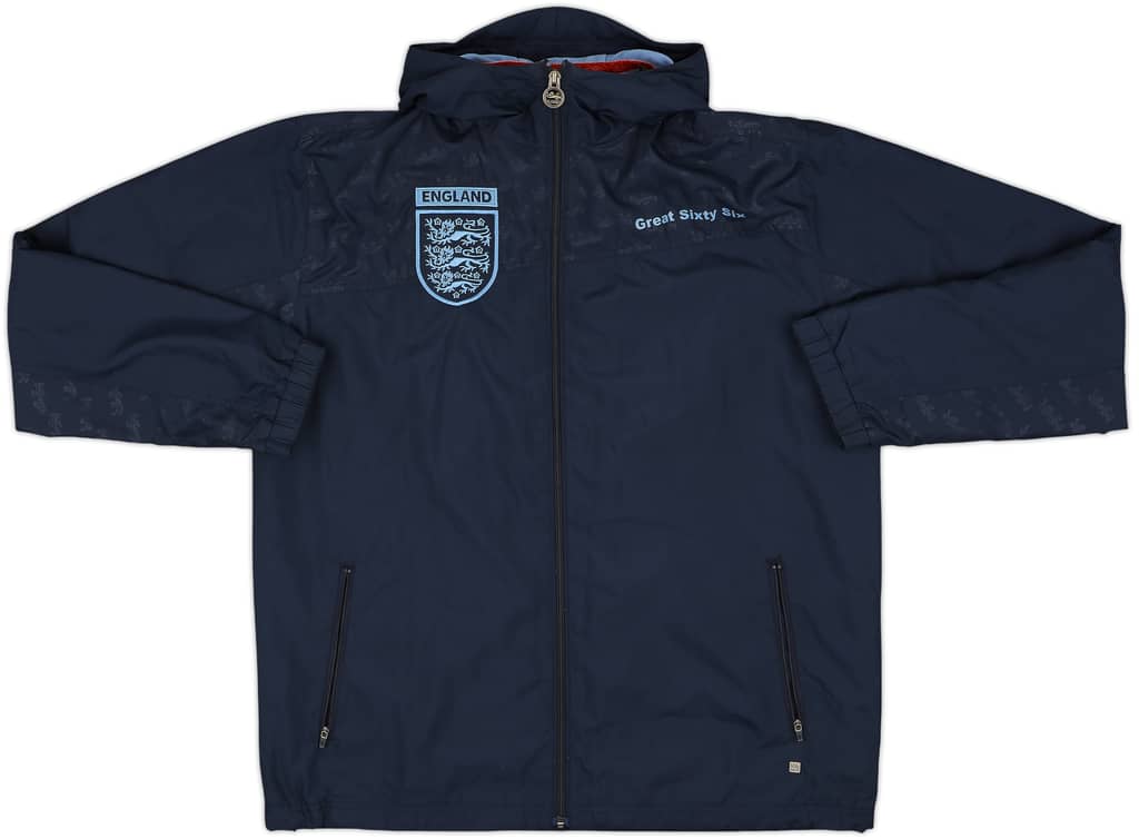 2007-09 England Umbro Hooded Track Jacket - 8/10 - (M)