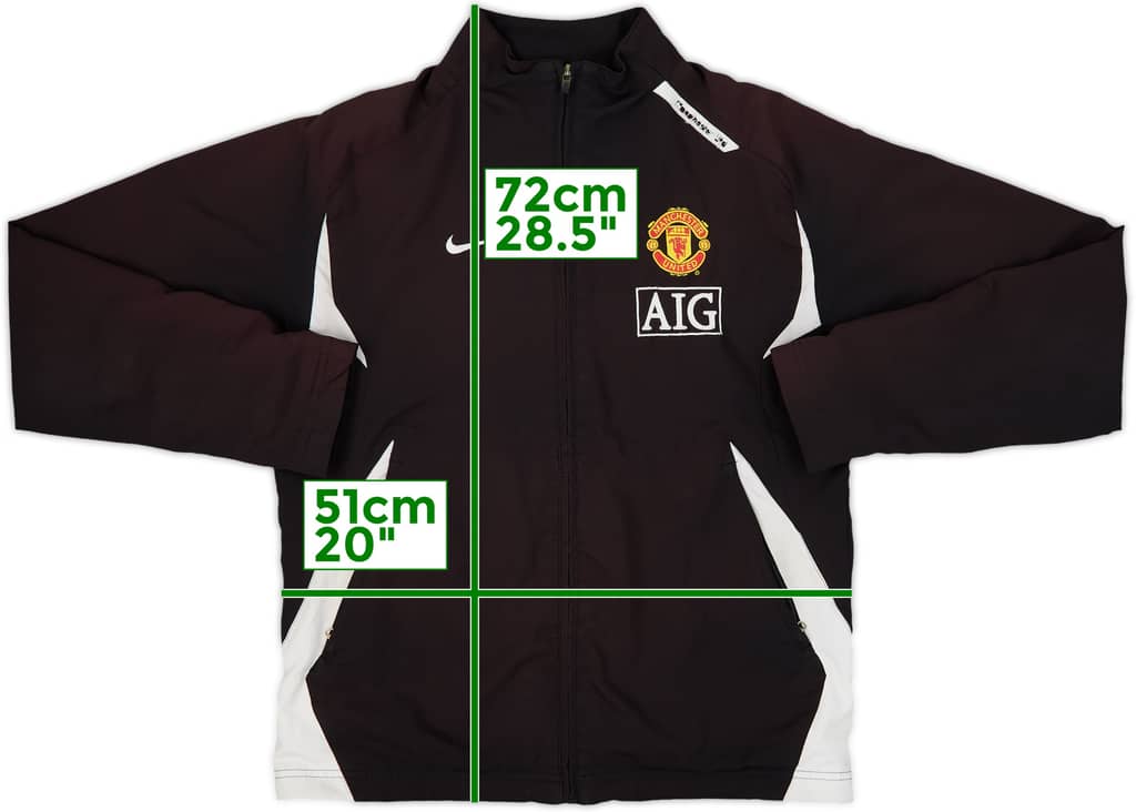 2006-07 Manchester United Nike Track Jacket - 7/10 - (M)